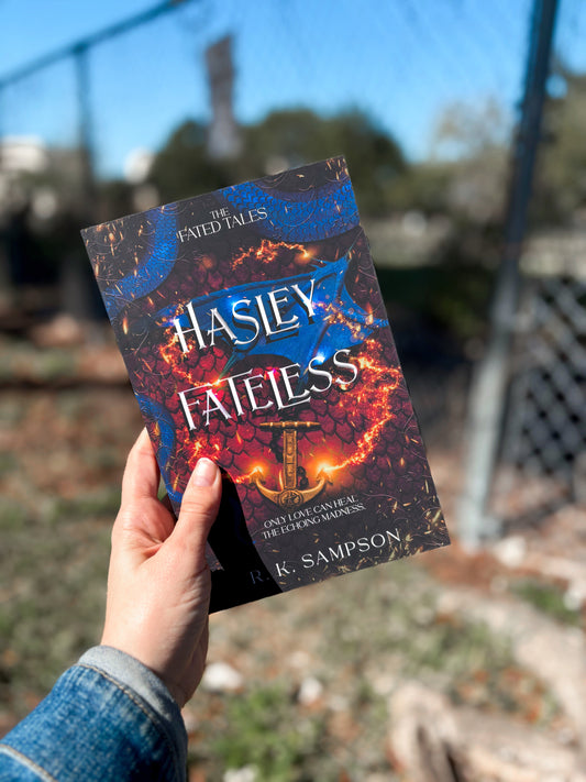 Hasley Fateless by R. K. Sampson, TFTS #1.5 [Sprayed Edges Paperback]