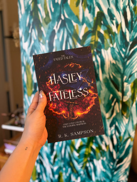 Hasley Fateless by R. K. Sampson, TFTS #1.5 [Sprayed Edges Paperback]